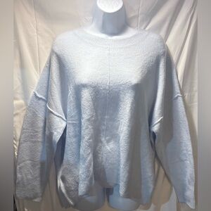 Vince Camuto Women's Light Blue Sweater - Large, NWT